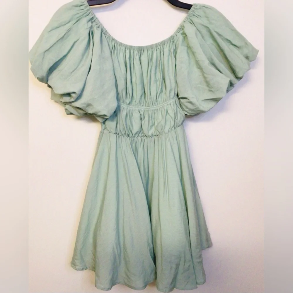 Aiyana mint green Dress size 2 - Picture 3 of 6